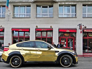 Gold BMW X6 Hamman Supreme Edition