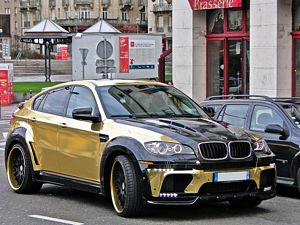 Gold BMW X6 Hamman Supreme Edition