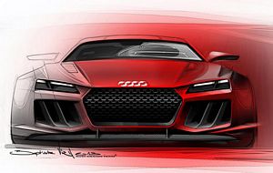NEW Audi Quattro drawing