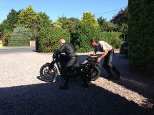 Scotland by motorcycle