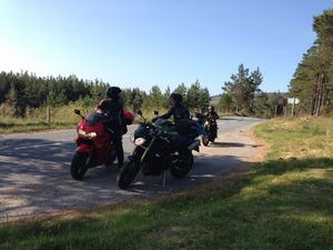 Scotland by motorcycle
