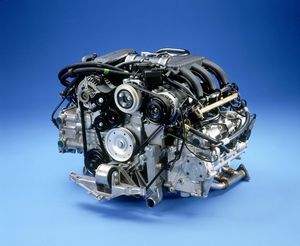 2.5-litre flat-six engine; Porsche Boxster (986); 1997