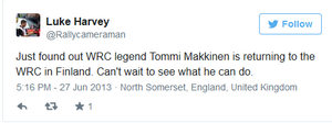 Tommi Mäkinen Rally Finland