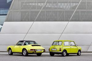 Classic Mini and Porsche