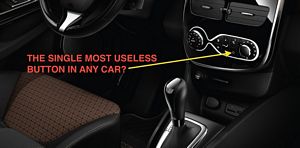 most pointless button in your car