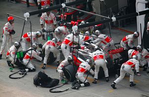 McLaren F1 team