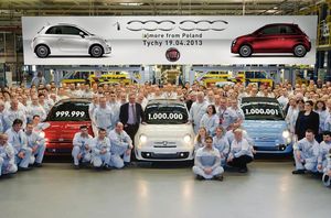 One millionth Fiat 500