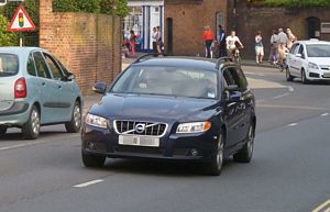 Unmarked police car Britain