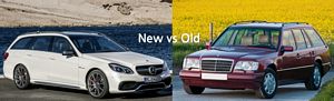 Old cars vs new cars.