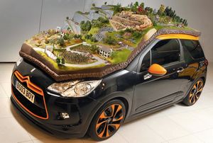 Citroën DS3 Rally Diorama