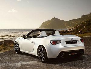 Toyota FT-86 open Convertible concept