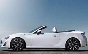 Toyota FT-86 open Convertible concept