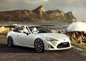 Toyota FT-86 open Convertible concept