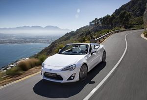 Toyota FT-86 open Convertible concept