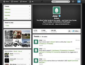 Jeep Twitter Hack