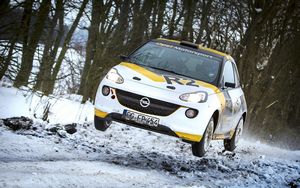 Opel Adam R2 rally car