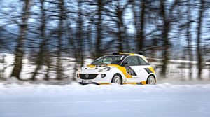 Opel Adam R2 rally car