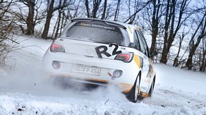Opel Adam R2 rally car
