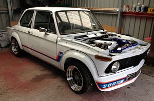 Rebuilt modified BMW 2002