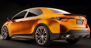 Toyota Corolla rear