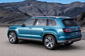 Volkswagen Cross Blue rear