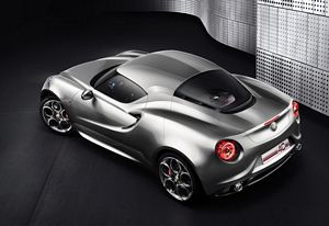 Alfa Romeo 4C rear