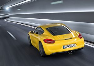 Porsche Cayman rear