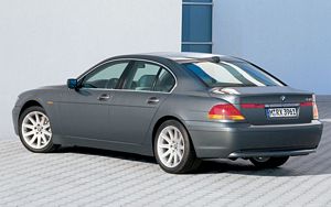 BMW 745i rear