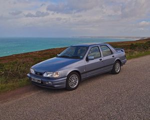 Ford Sierra Saphire Cosworth tested