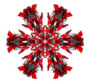 Christmas Car Snowflake