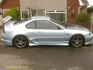 Honda Prelude with spoiler that provides 100g of downforce