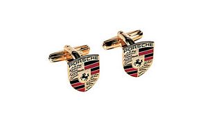 Porsche Crest cufflinks