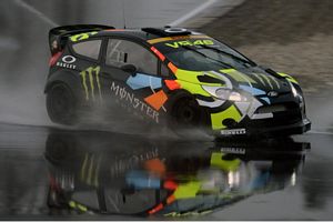 Valentino Rossi at the Monza Rally