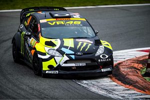 Valentino Rossi at the Monza Rally