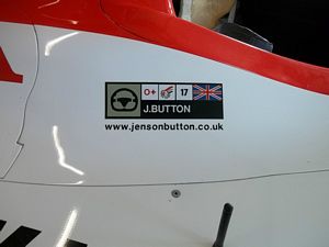 2003 Jenson Button BAR005