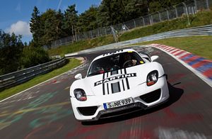 Porsche 918 Spyder at Nürburgring