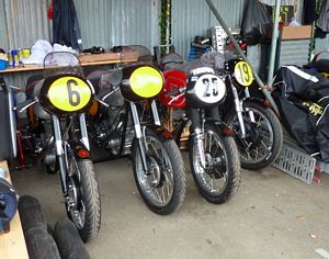 Goodwood Revival motorcycles