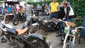 Goodwood Revival motorcycles