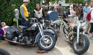 Goodwood Revival motorcycles