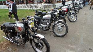 Goodwood Revival motorcycles