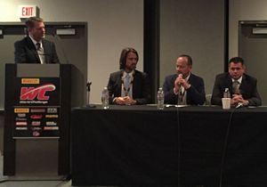 Pirelli World Challenge, Greg Gill, Stephane Ratel, Rafael Navarro, Marcus Haselgrove
