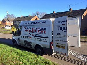 Bulldog Triumph Van