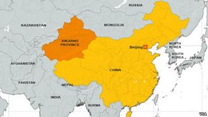 Xinjiang province, China