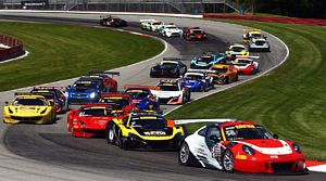 GT Start at Mid-Ohio Race 2 2017