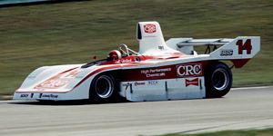 Al Holbert CRC Can Am at Road America, 1981