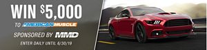 AmericanMuscle.com Modern Muscle Design MMD Sweepstakes