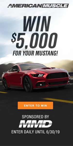 AmericanMuscle.com Modern Muscle Design MMD Sweepstakes