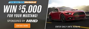 AmericanMuscle.com Modern Muscle Design MMD Sweepstakes