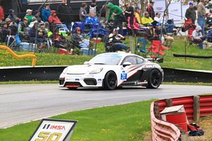 Bodymotion/JCR Motorsports Porsche 718 Cayman Clubsport MR at Mid-Ohio 120