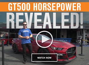 2020 Ford Mustang GT500 Horsepower
